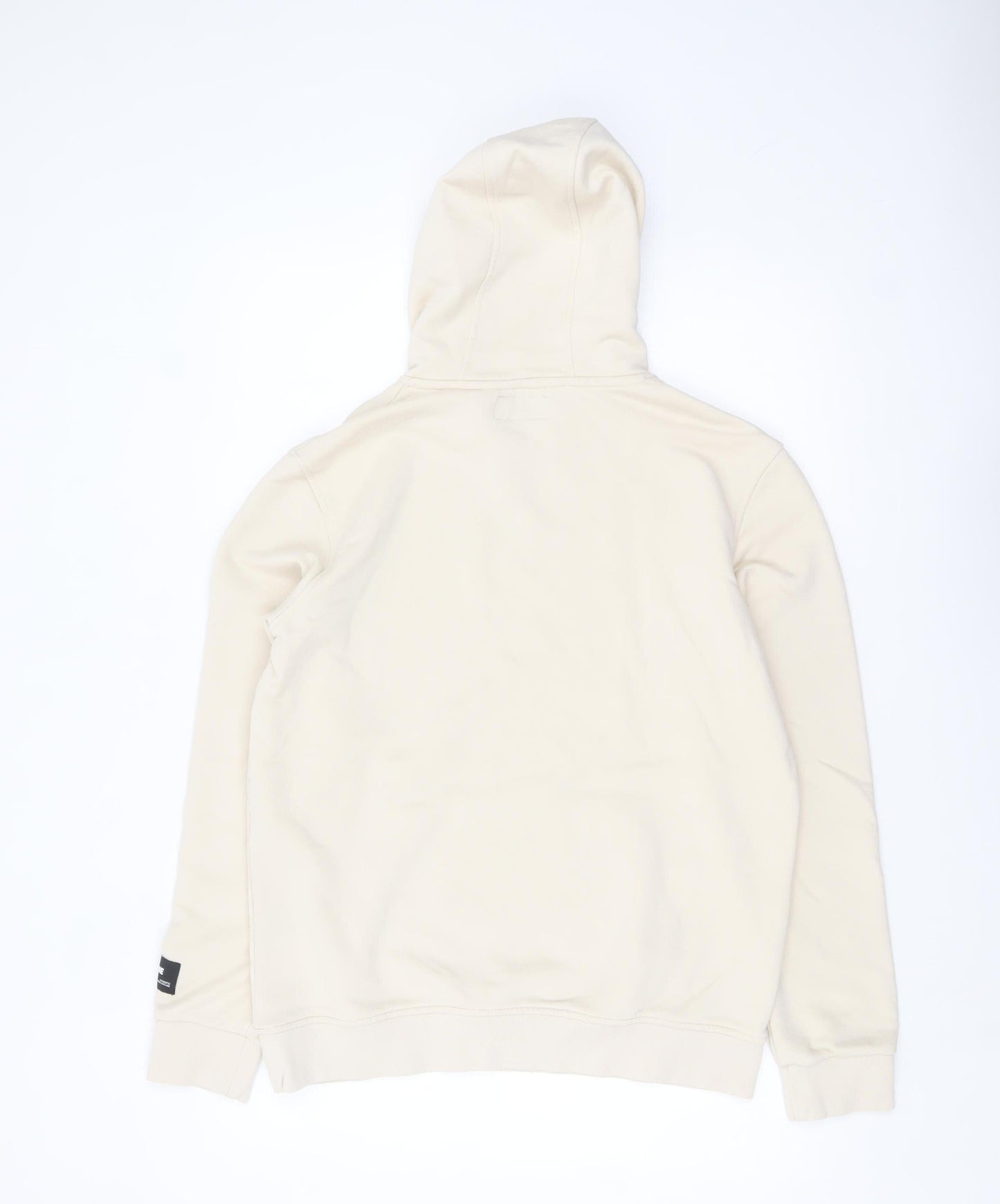 Mens UK Size M Sixth June Beige Pullover Hoodie