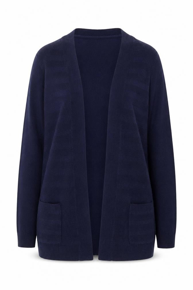 Womens UK Size 14 Maine New England Blue Cardigan Jumper