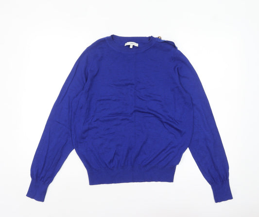 Womens UK Size 12 NEXT Blue Pullover Jumper