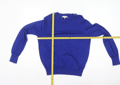 Womens UK Size 12 NEXT Blue Pullover Jumper