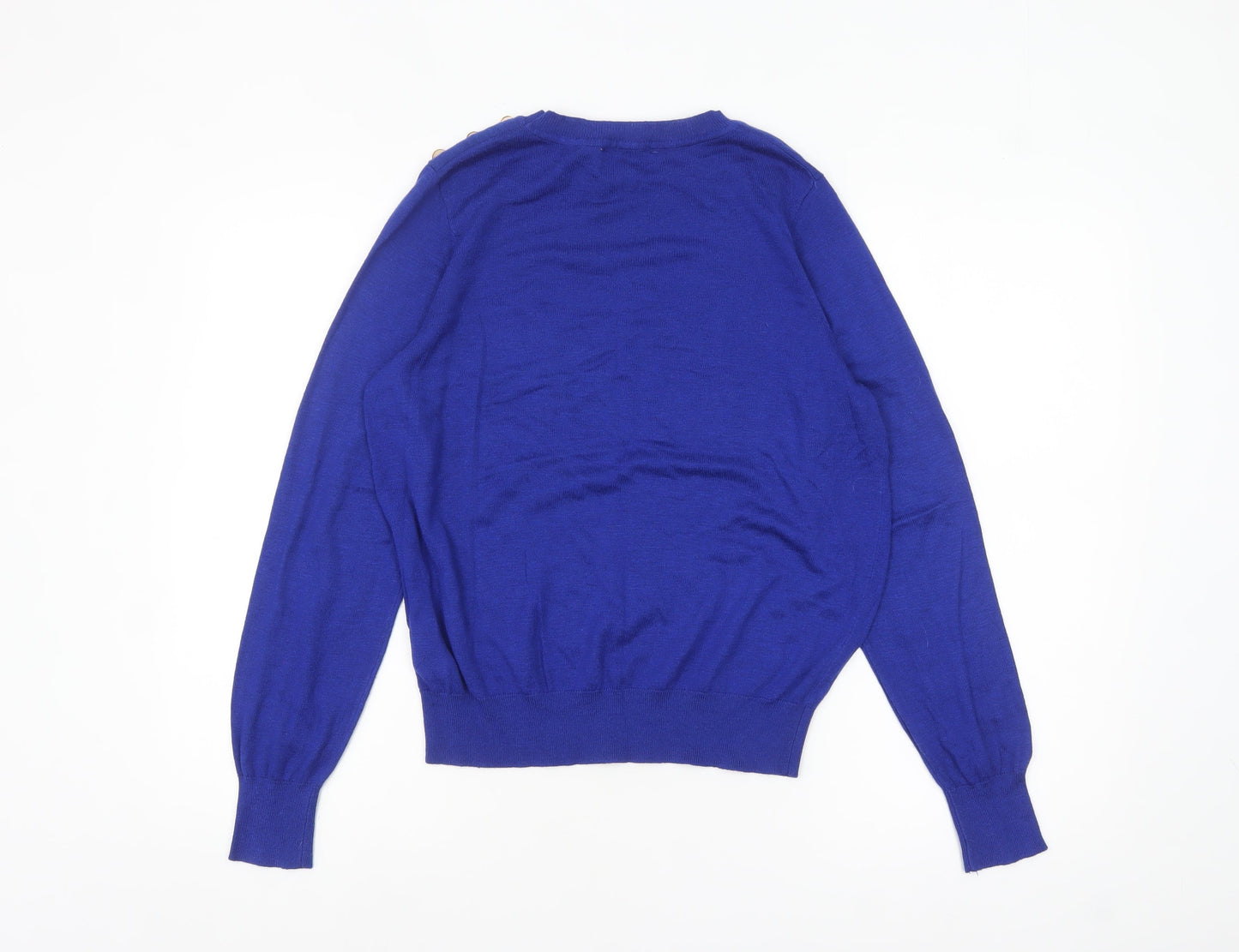 Womens UK Size 12 NEXT Blue Pullover Jumper