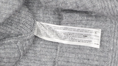 Womens UK Size M Mango Grey Pullover Jumper