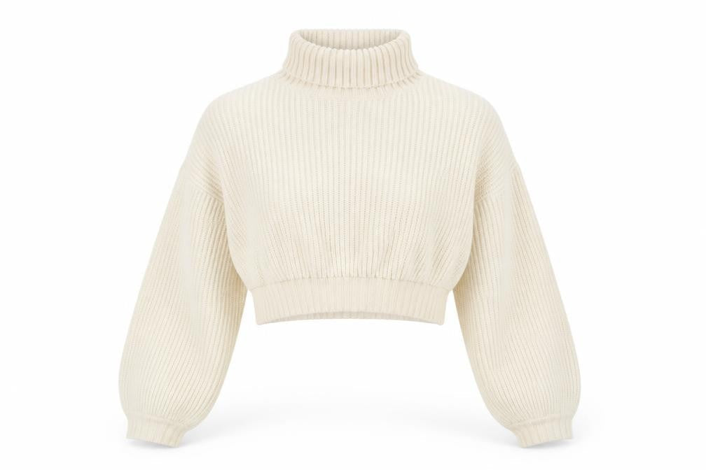 Womens UK Size 8 ROMWE Beige Pullover Jumper