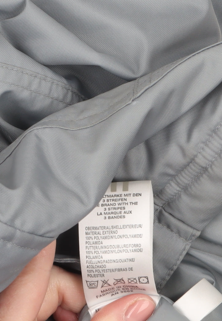 Mens UK Size L adidas Grey Puffer Jacket