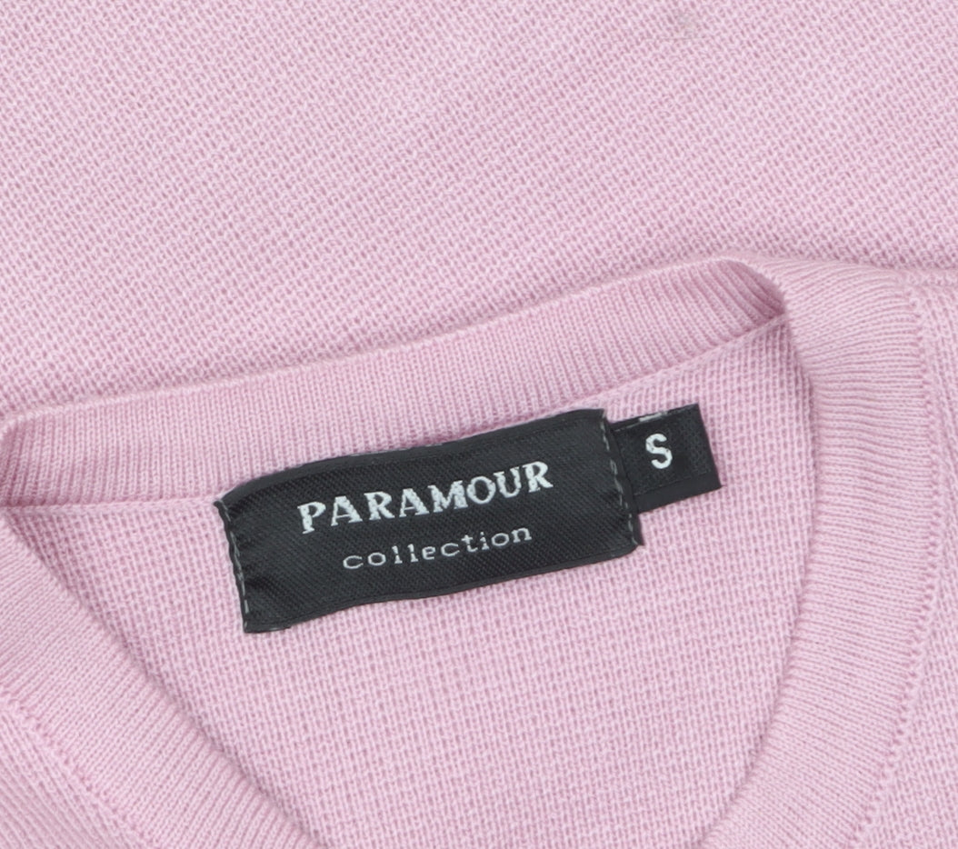 Womens UK Size S Paramour Pink Cardigan Jumper