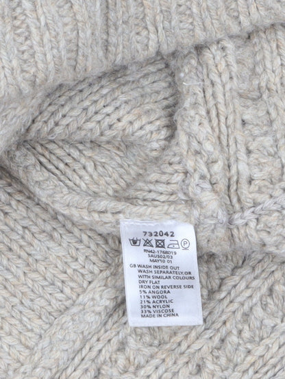 Womens UK Size M Monsoon Beige Cardigan Jumper