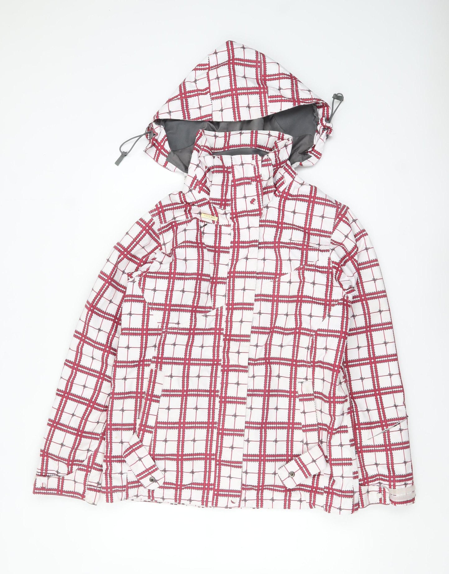 Womens UK Size 10 Rojo White Ski Jacket