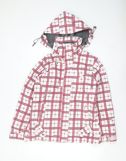 Womens UK Size 10 Rojo White Ski Jacket