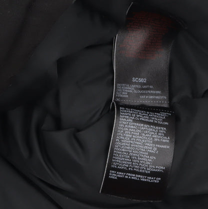 Womens UK Size S Superdry Black Parka Coat
