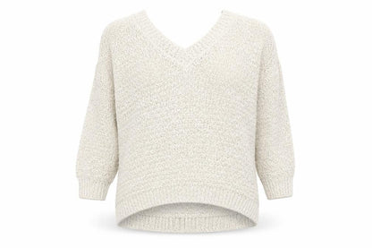 Womens UK Size 10 River Island Ivory Pullover Jumper
