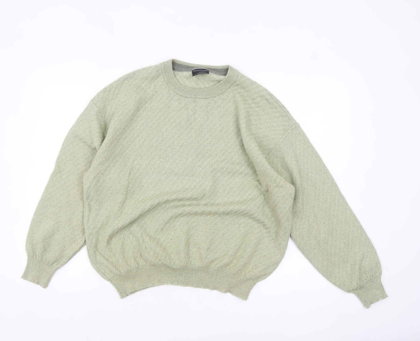 Womens UK Size 20 Maselli Green Pullover Jumper