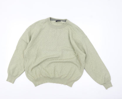 Womens UK Size 20 Maselli Green Pullover Jumper