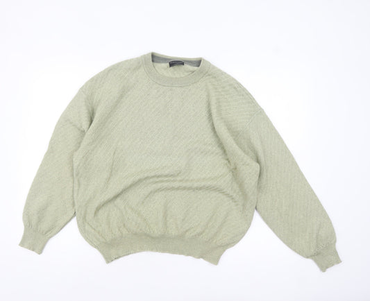 Womens UK Size 20 Maselli Green Pullover Jumper