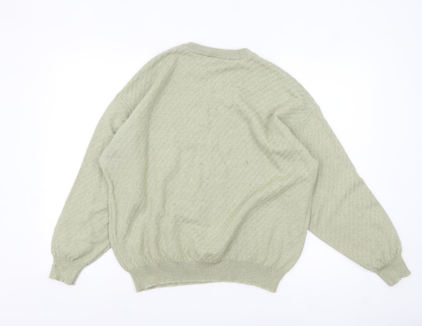 Womens UK Size 20 Maselli Green Pullover Jumper