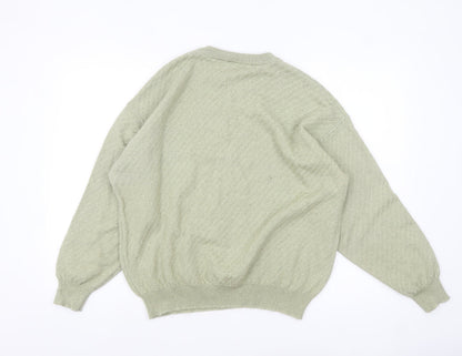 Womens UK Size 20 Maselli Green Pullover Jumper