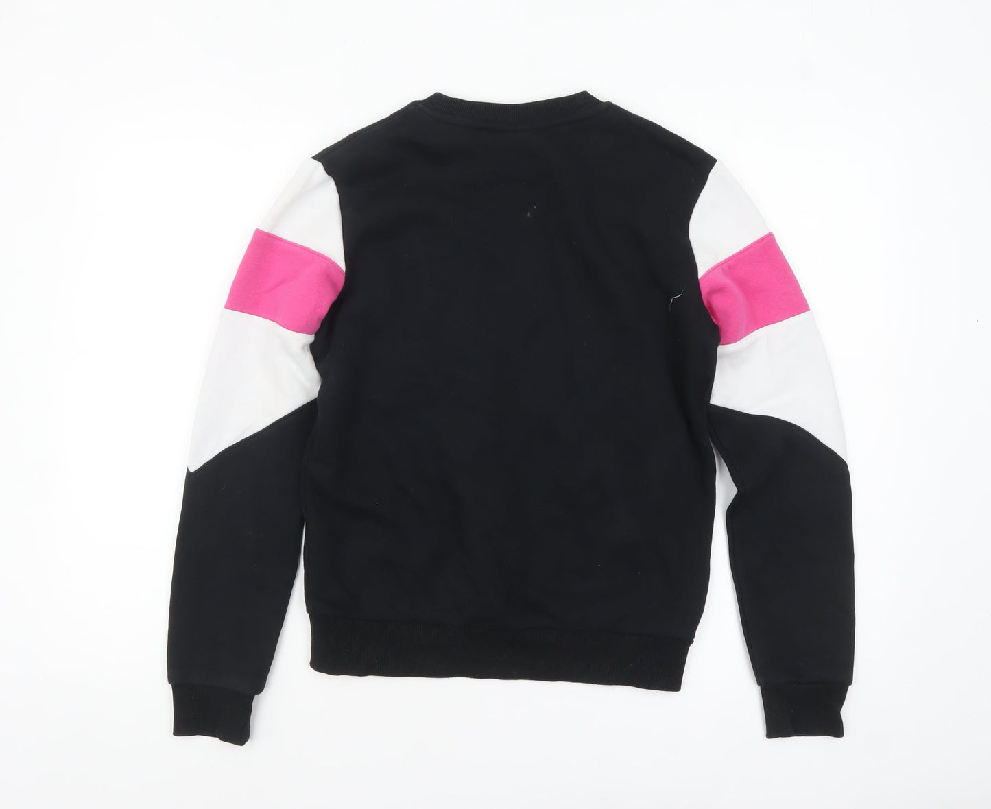 Womens UK Size 2XS FILA Black Pullover Sweatshirt