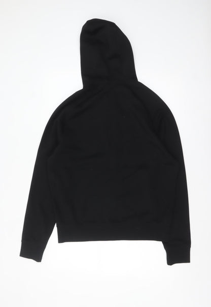 Mens UK Size S Marks and Spencer Black Full Zip Hoodie