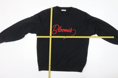 Mens UK Size M Bloomie’s Black Pullover Sweatshirt