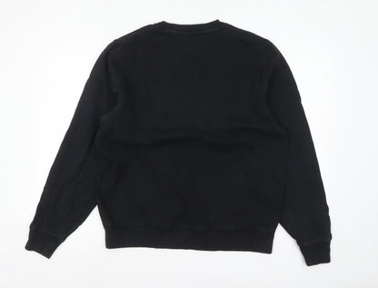 Mens UK Size M Bloomie’s Black Pullover Sweatshirt