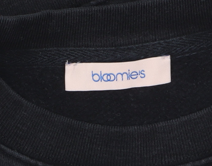 Mens UK Size M Bloomie’s Black Pullover Sweatshirt