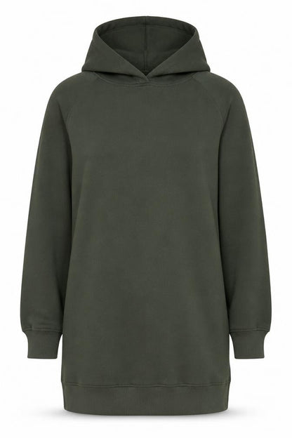 Womens UK Size 10 Threadbare Green Pullover Hoodie