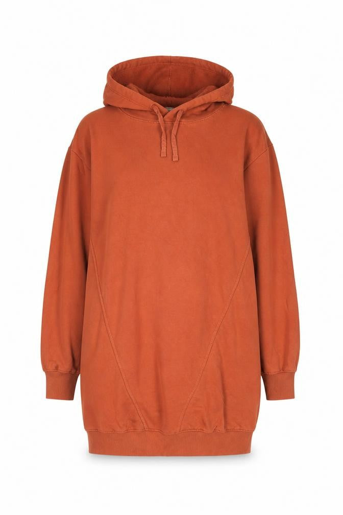 Womens UK Size 12 Threadbare Orange Pullover Hoodie