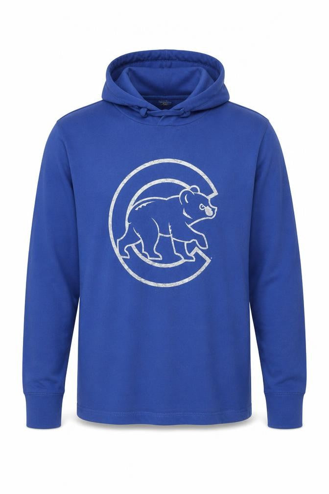 Mens UK Size M 47 Brand Blue Pullover Hoodie