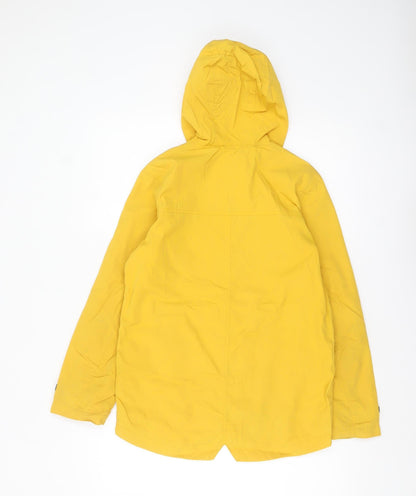Marks and Spencer Girls Yellow Hooded Parka Coat 11-12 Years