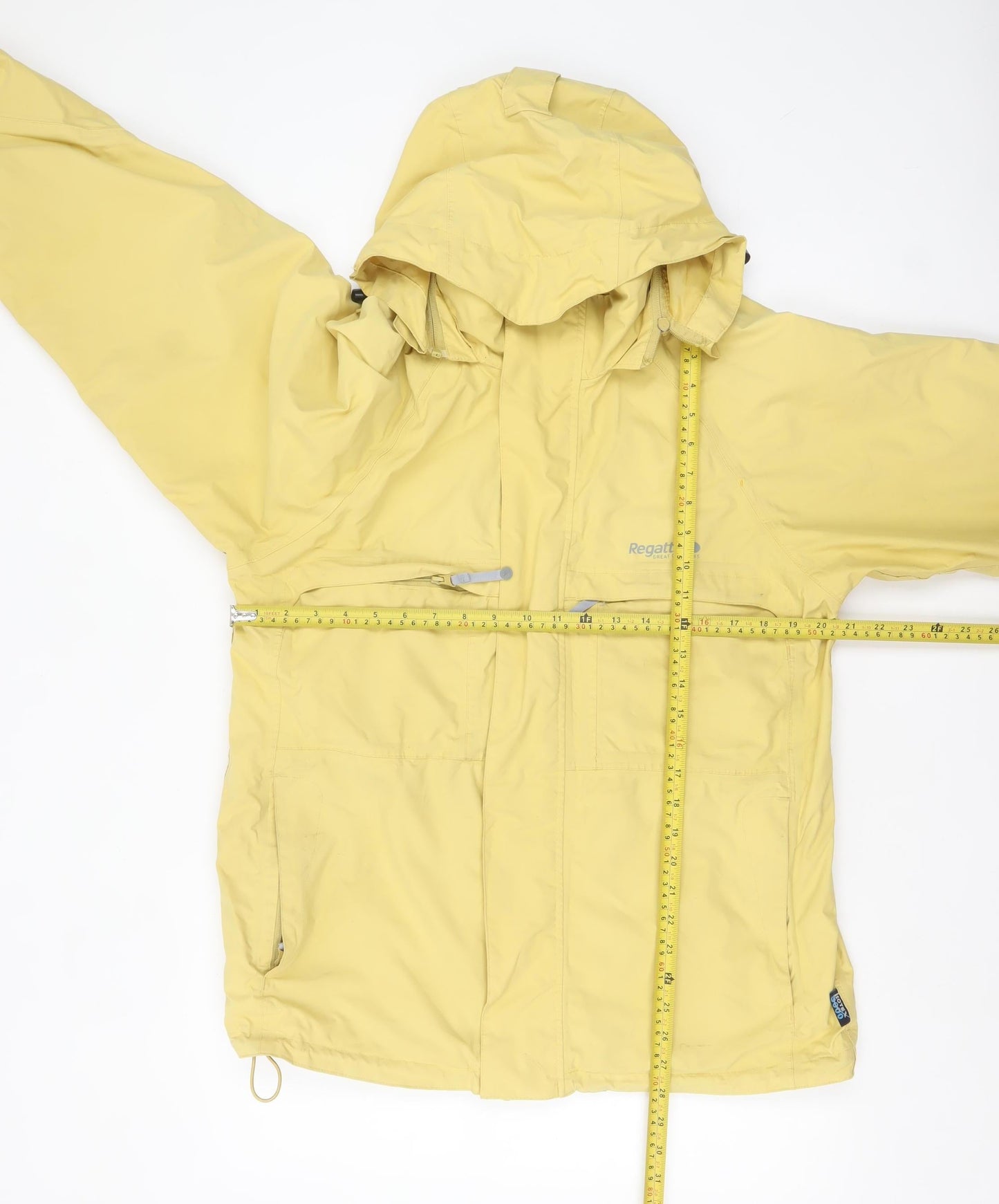 Mens UK Size S Regatta Yellow Rain Coat
