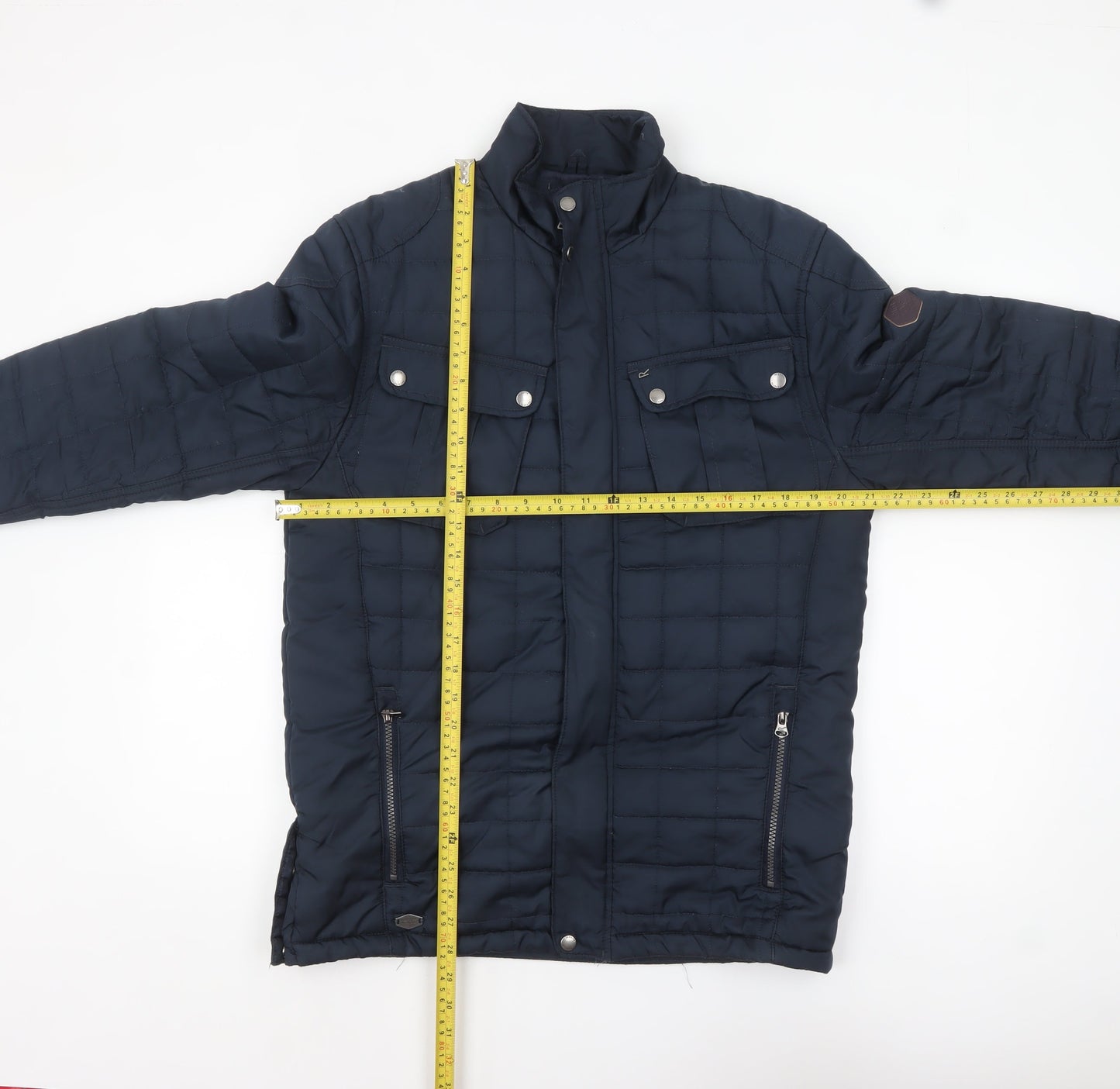 Mens UK Size S Regatta Blue Quilted Coat
