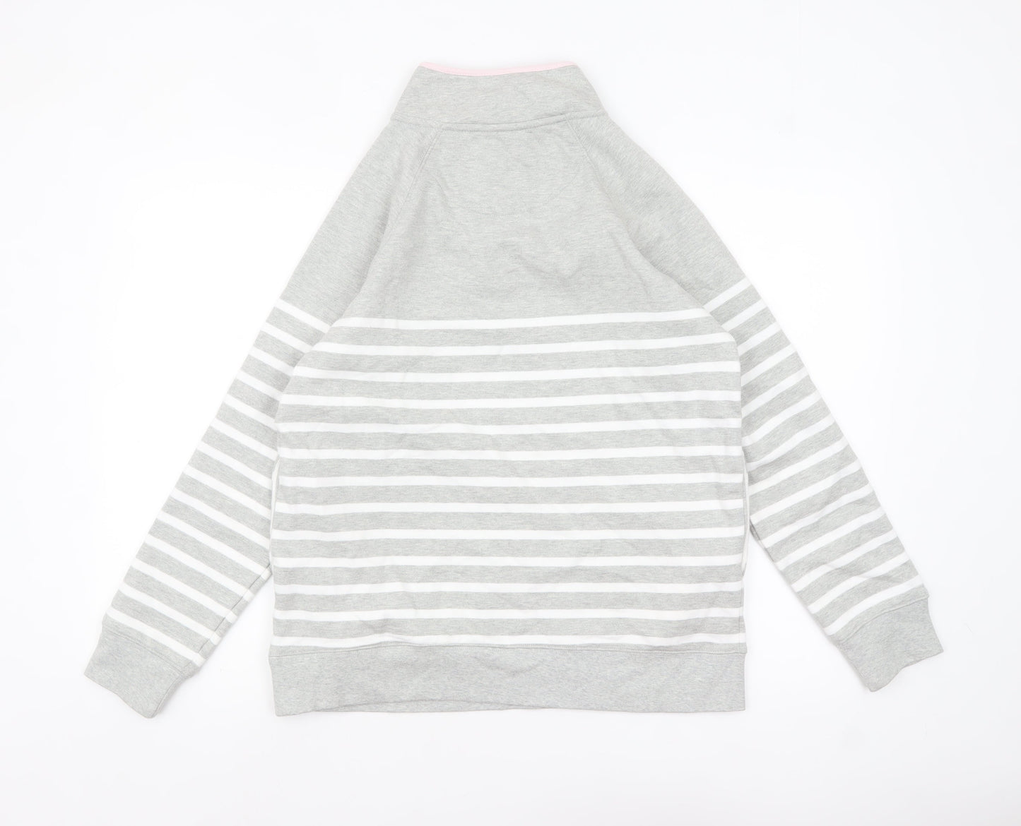 Womens UK Size 12 Crew Clothing Company Grey Pullover Sweatshirt