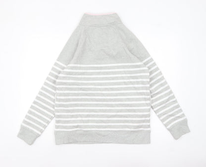 Womens UK Size 12 Crew Clothing Company Grey Pullover Sweatshirt