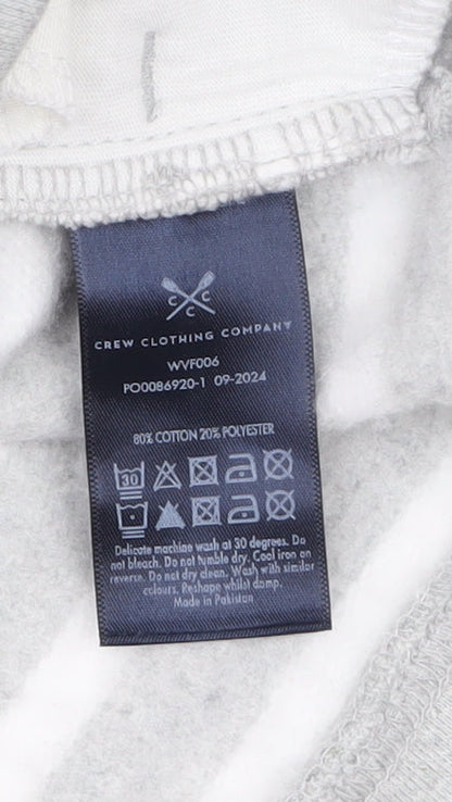 Womens UK Size 12 Crew Clothing Company Grey Pullover Sweatshirt