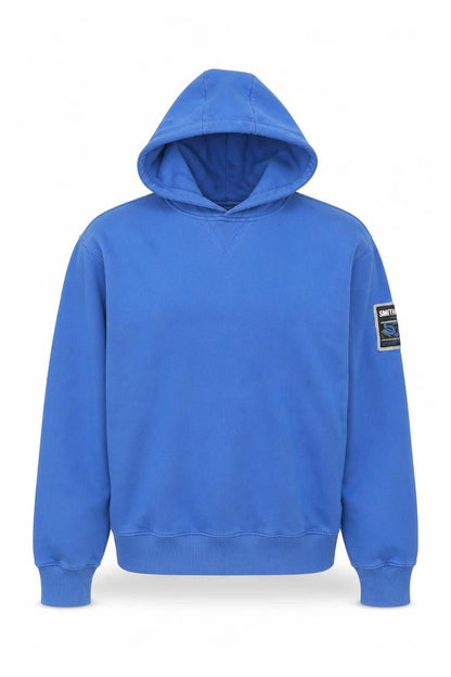 Mens UK Size M Smith & Jones Blue Pullover Hoodie