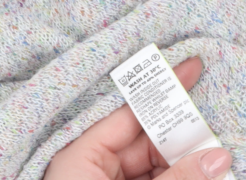 Womens UK Size 18 Marks and Spencer Multicoloured Cardigan Jumper