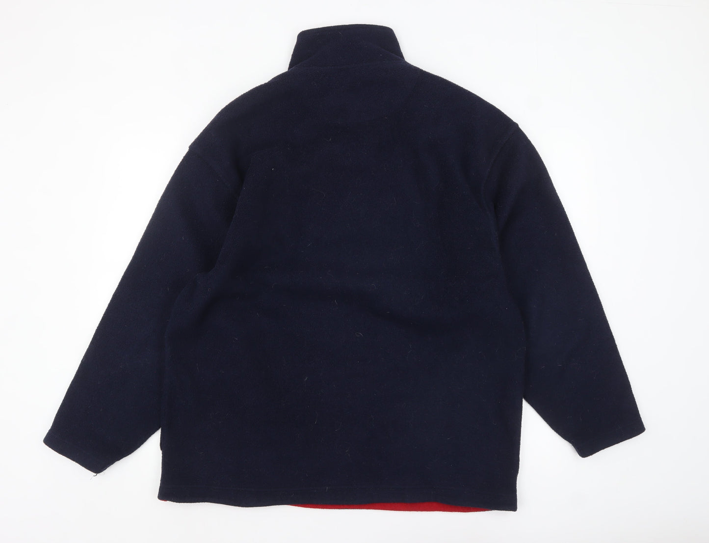 Mens UK Size L St. Bernard Blue Pullover Sweatshirt