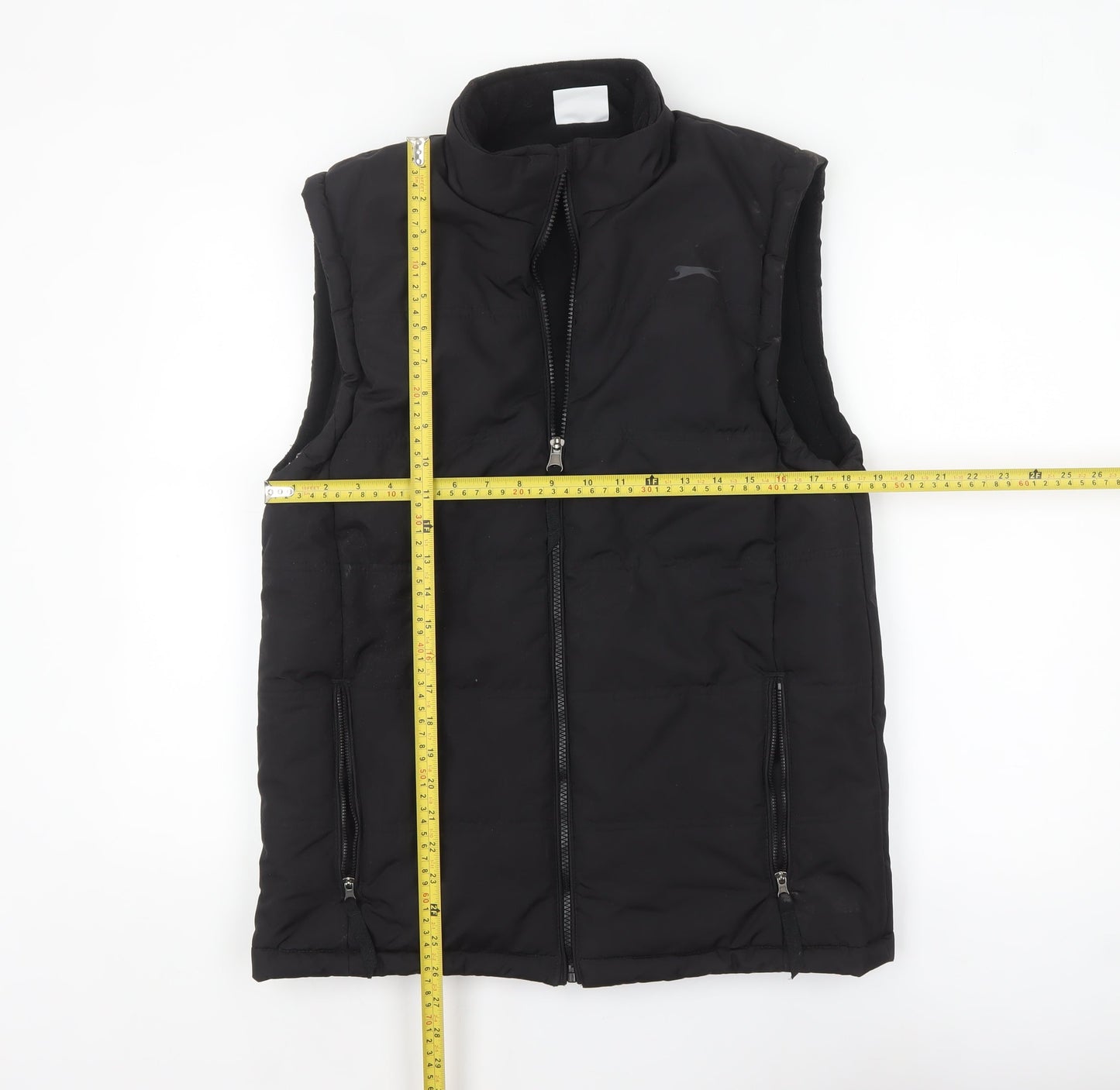 Mens UK Size XS Slazenger Black Puffer Jacket