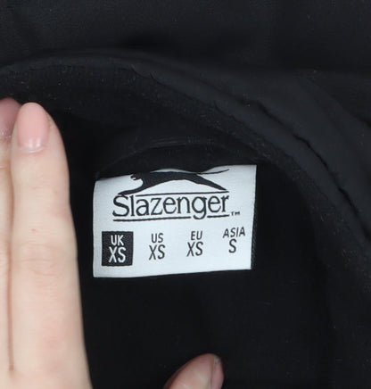 Mens UK Size XS Slazenger Black Puffer Jacket