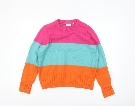 Womens UK Size M NEXT Multicoloured Pullover Jumper