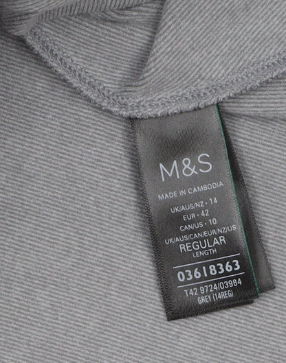 Womens UK Size 14 Marks and Spencer A-Line Dress