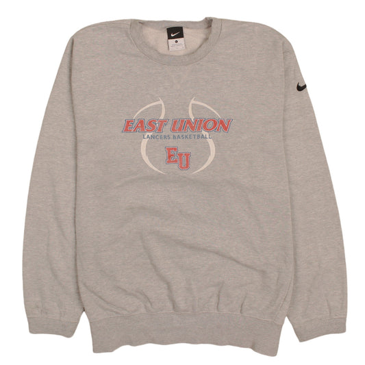 Mens UK Size L Nike Grey Pullover Sweatshirt