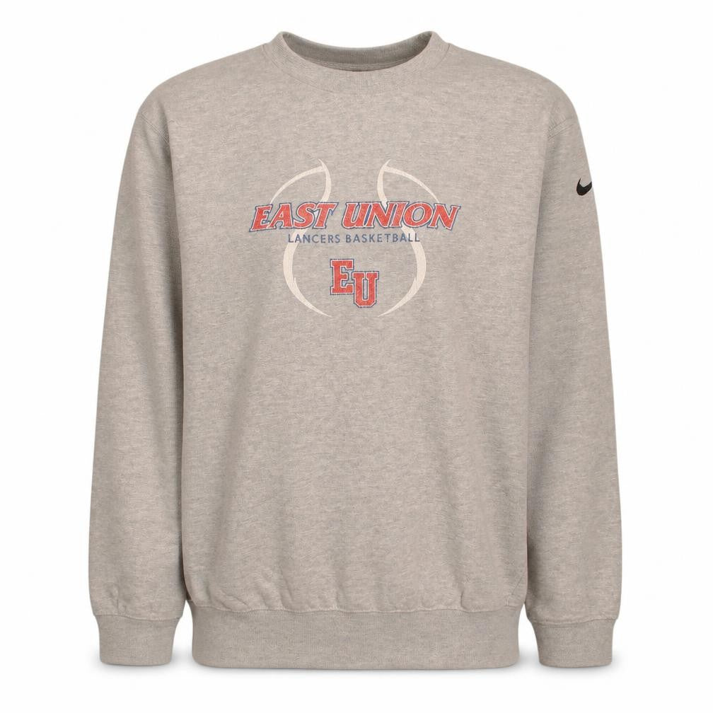 Mens UK Size L Nike Grey Pullover Sweatshirt