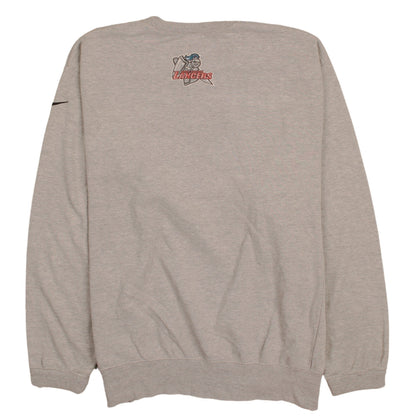 Mens UK Size L Nike Grey Pullover Sweatshirt