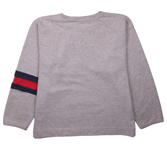 Womens UK Size L Tommy Hilfiger Grey Pullover Sweatshirt