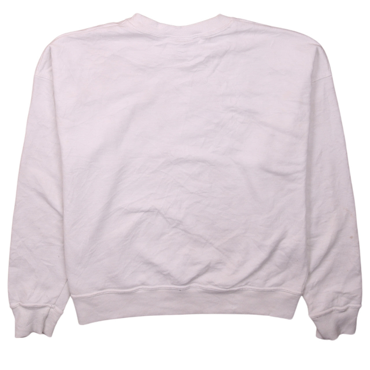Womens UK Size S Champion White Pullover Sweatshirt
