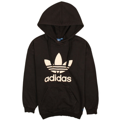 Womens UK Size 6 adidas Black Pullover Hoodie