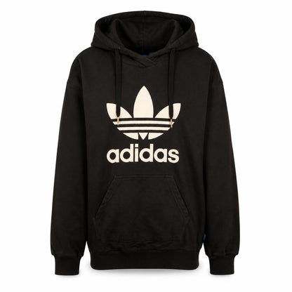 Womens UK Size 6 adidas Black Pullover Hoodie