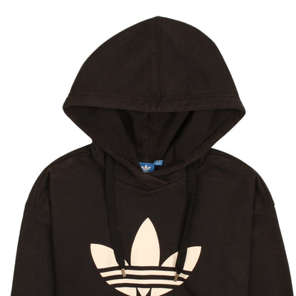 Womens UK Size 6 adidas Black Pullover Hoodie