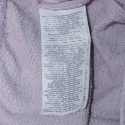 Nike Women’s Purple Fleece Sweatpants XL Relaxed Fit Casual Lounge