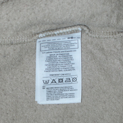 Mens UK Size M adidas Beige Pullover Hoodie